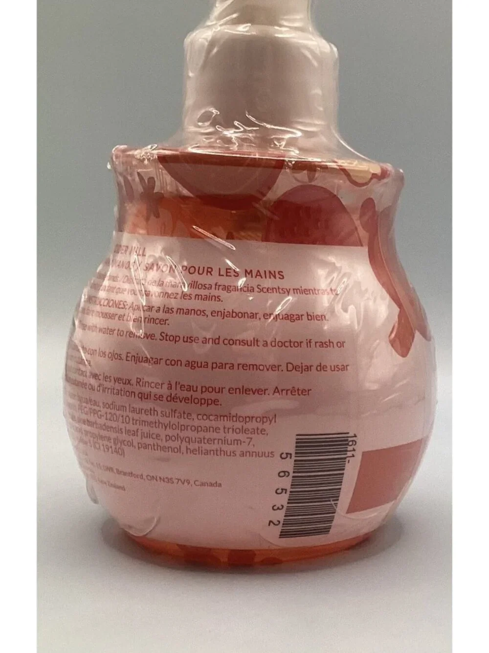 Retired Scentsy Layers 8 oz Pump Hand Soap Cider Hill Sealed NEW